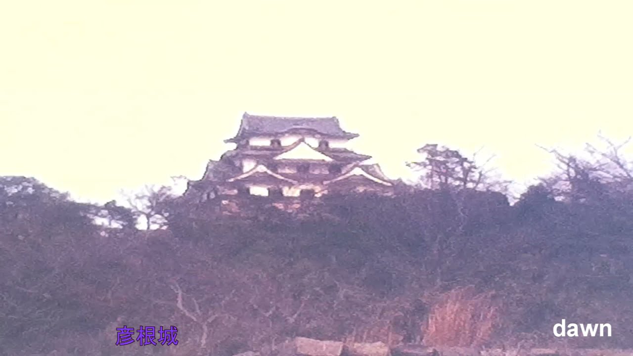 1979年頃の滋賀県彦根市の風景