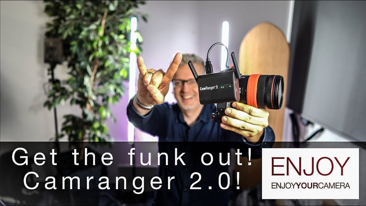 CamRanger 2 WiFi-Fernsteuerung für Canon-, Nikon-, Sony- und Fuji-Kameras!