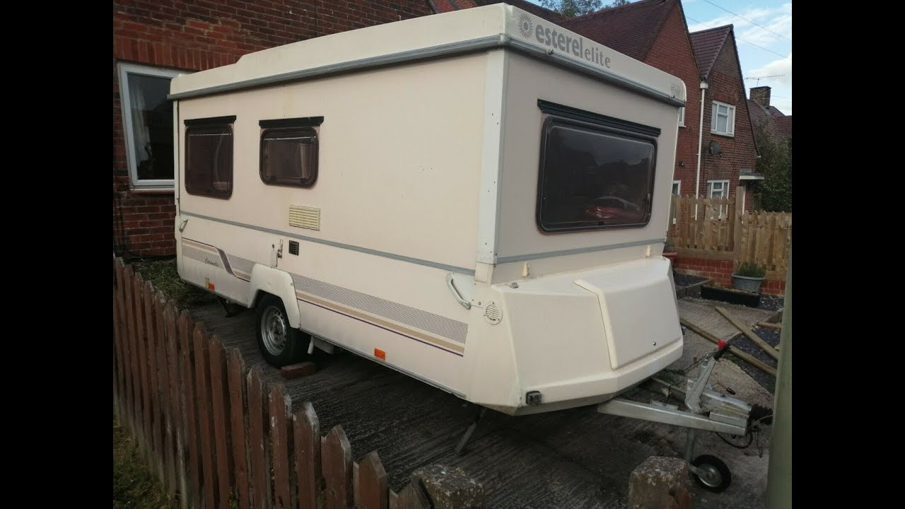folding caravan look round and upgrades (esterelle)