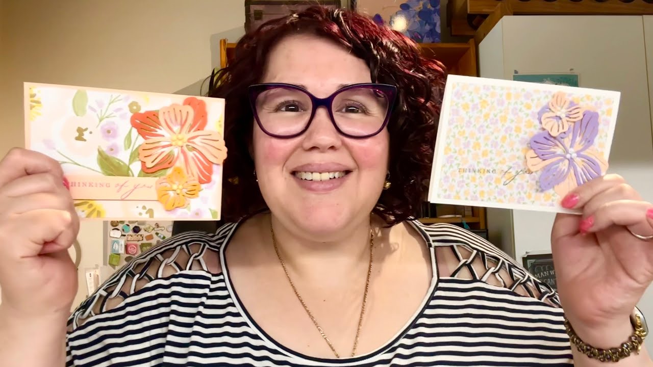 Stampin’ Up! Simply Beautiful Dies with Lovely & Beautiful Paper #stampinup #cardmaking