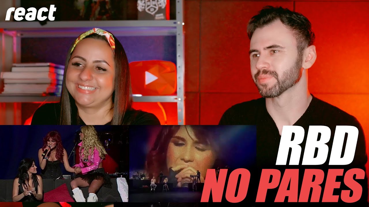 (React)RBD - No Pares (Live In Hollywood) x No Pares (Ser o Parecer)