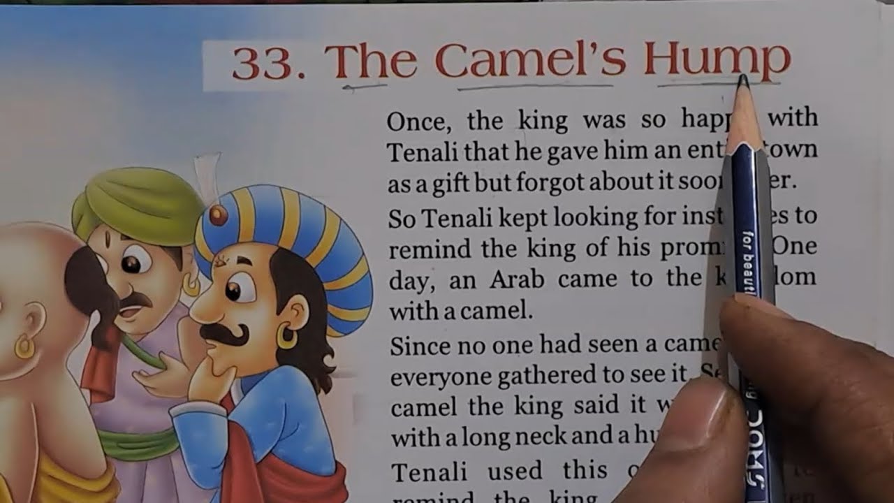 ऊँट का कूबड़/The Camel's Hump/Short English Story/English Story/Translation 