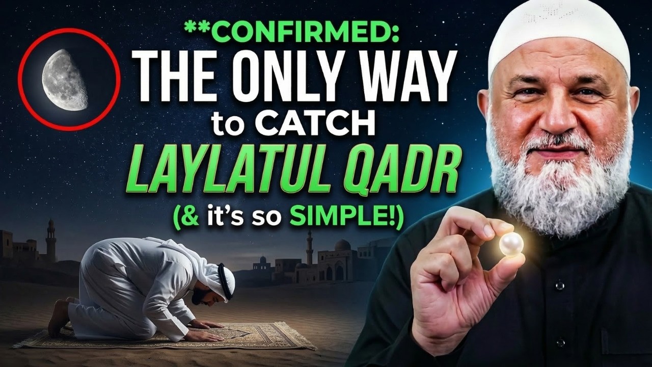 THIS SIMPLE PLAN HELPS YOU CATCH LAYLATUL QADR | Mohamed Baajour