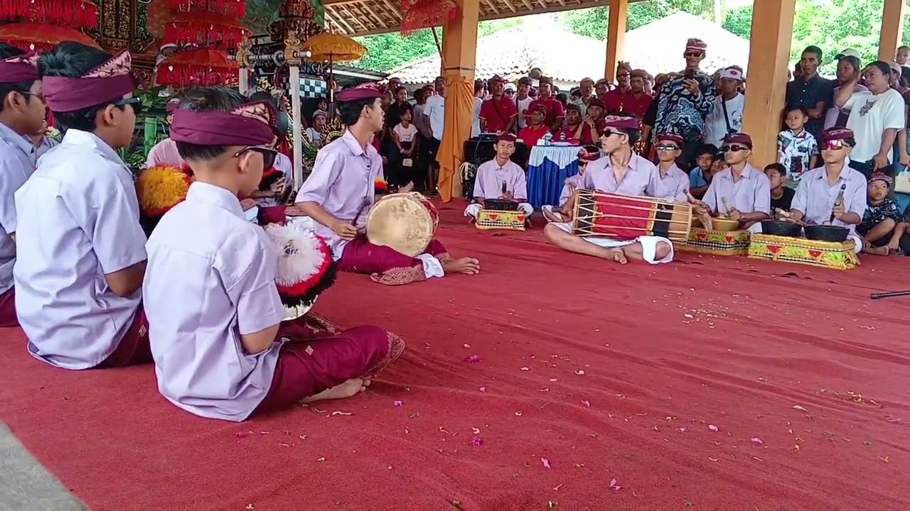 Penampilan Seka Baleganjur Pemuda Dusun Madia Agung 3 - Gebyar Parade Budaya 2025