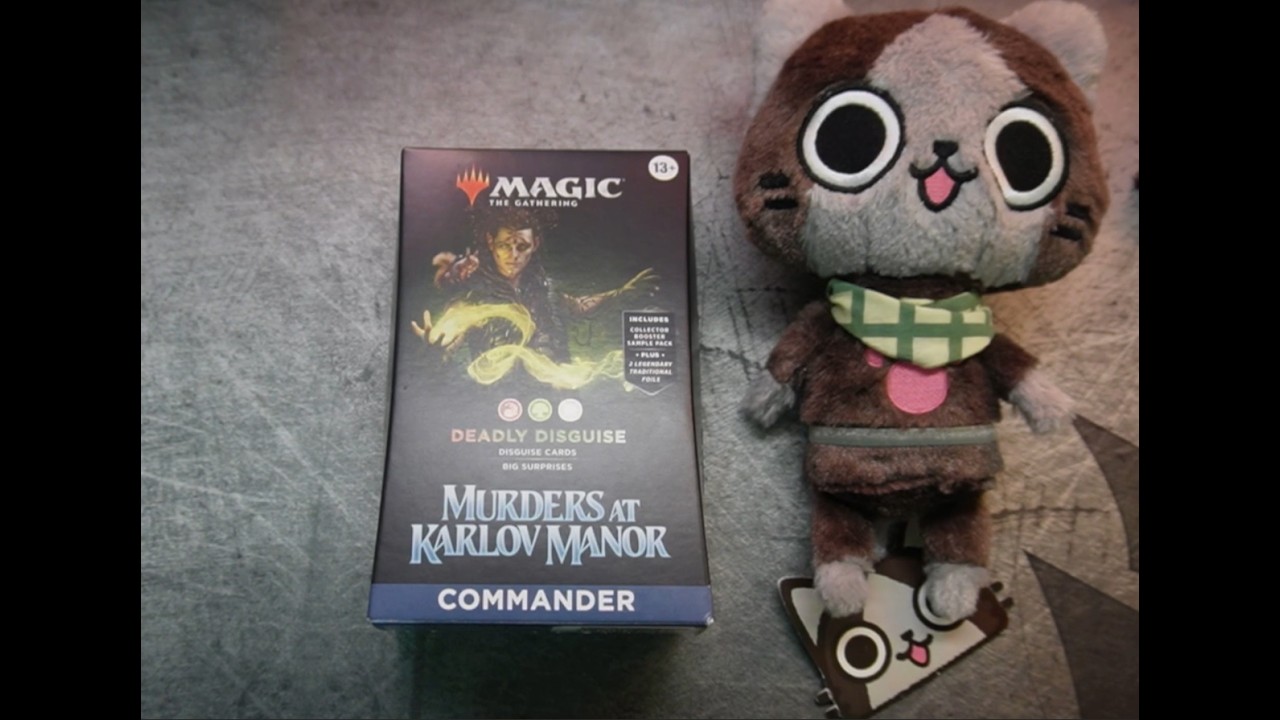 UNBOXING Deadly Disguise! | MTG Murders at Karlov Manor Precon | Surprise Flips & Commander Fun