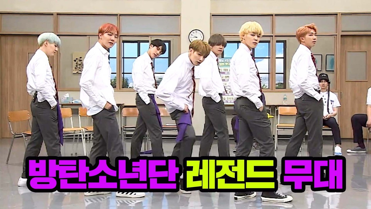 (무려 4000만뷰ㄷㄷ) 칼군무로 아형 씹어먹은 BTS의 레전드 무대 'DNA'♪