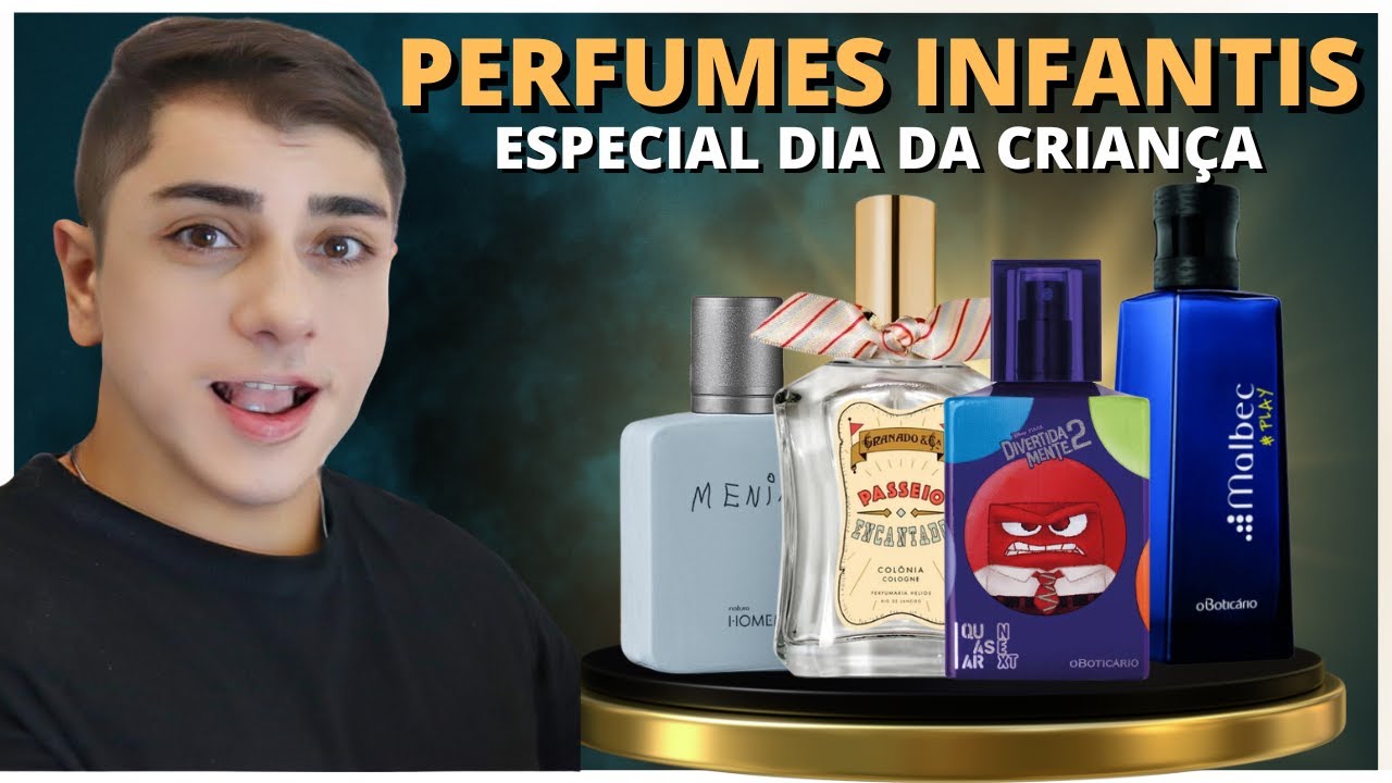 PERFUMES INFANTIS QUE GOSTO DE USAR! ESPECIAL DIA DA CRIANÇA