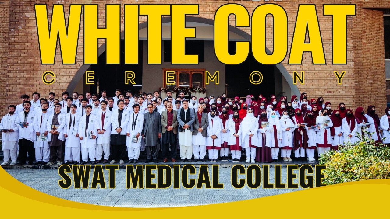 Batch 2026 white coat ceremony at swat medical college | New video