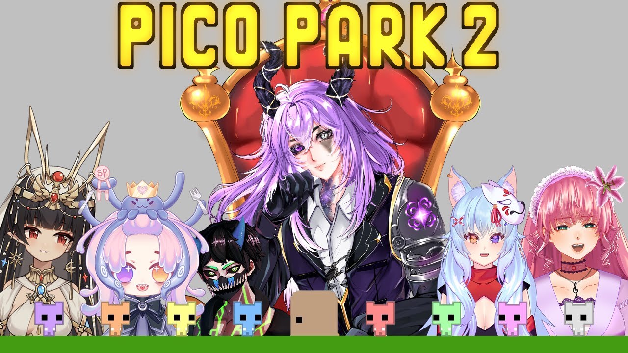 How Many Vtubers Does It Take To Solve A Puzzle? [Pico Park 2]