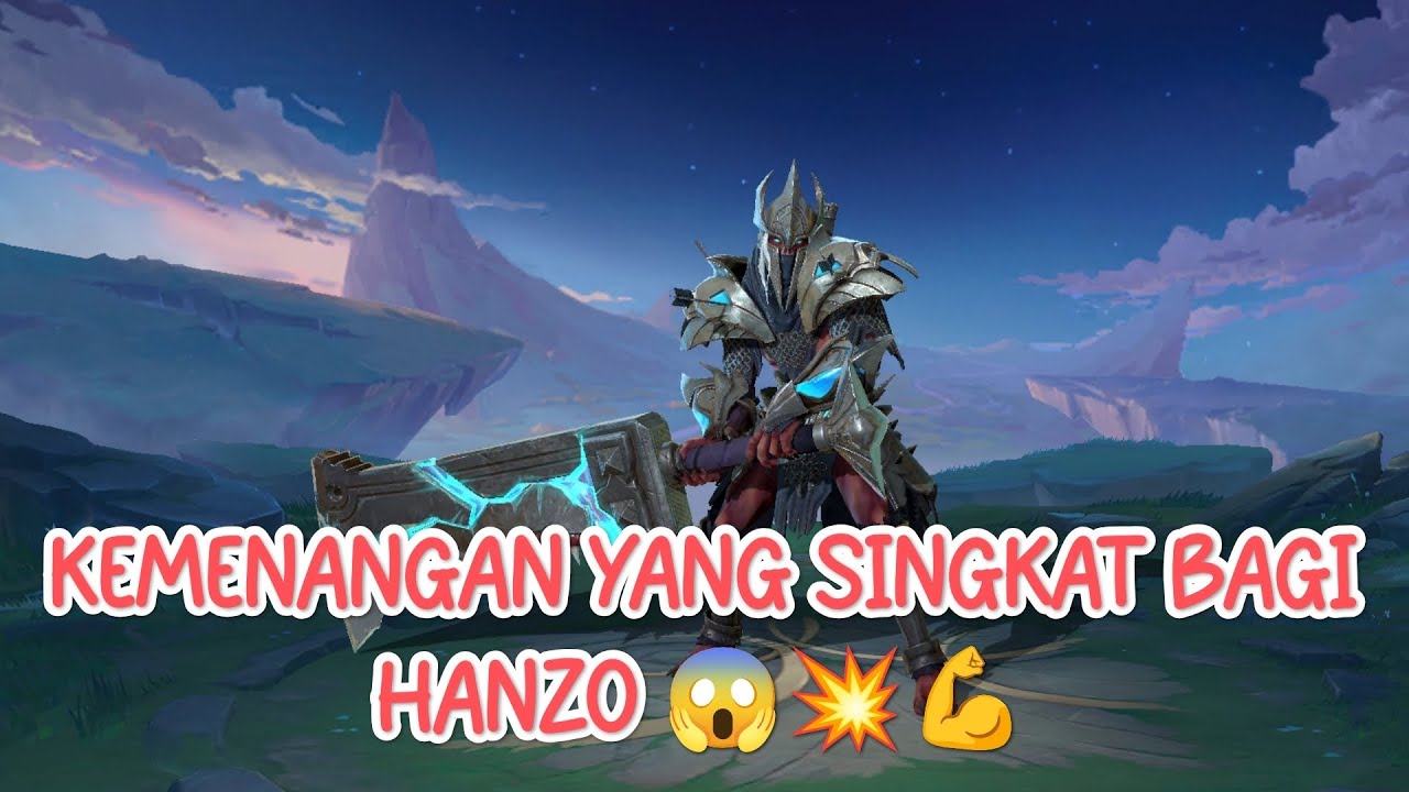 SORA KETAKUTAN LIHAT PERUBAHAN HANZO 🤣🤣🤣 SAMPAI LARI MASUK KE TURRET 🤣🤣🤣 #mlbbhighlights #mlbb 