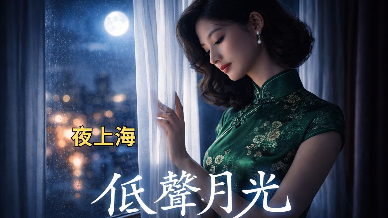 夜上海 Jazz｜低聲月光｜1940s–1950s Old Shanghai Jazz｜Vintage Chinese Jazz