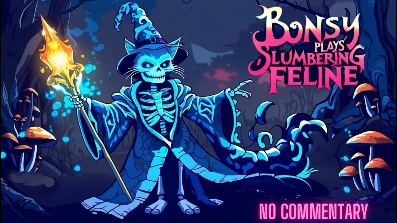 Bonsy Plays Slumbering Feline No-Aim Challenge Full Walkthrough