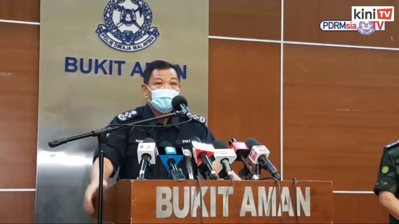 Sidang Media Khas oleh Ketua Polis Negara Tan Sri Abdul Hamid Bador