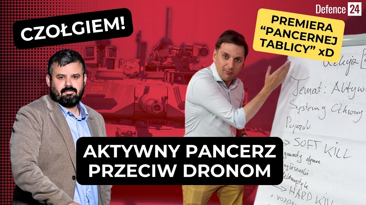 Czołgiem! Aktywny pancerz przeciw dronom. Jaki będzie czołg przyszłości?