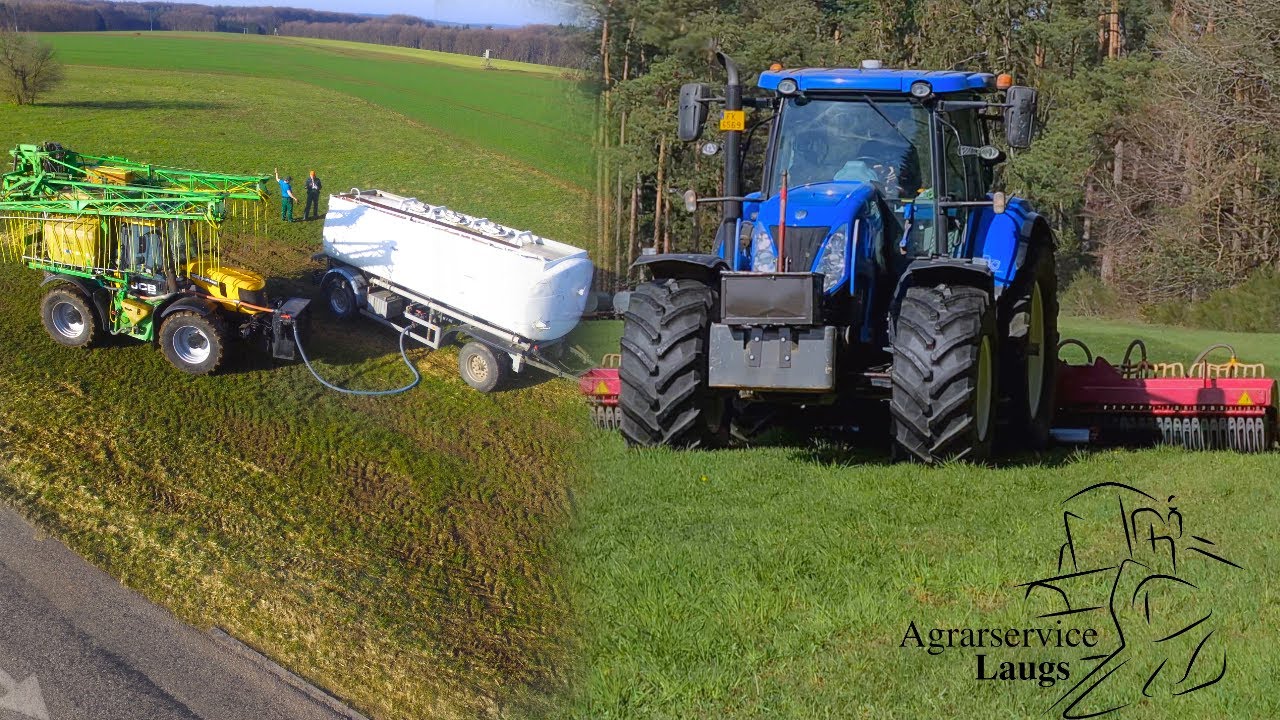 JCB Fastrac mit Aufbauspritze | Vredo Agri Twin 5,8 m