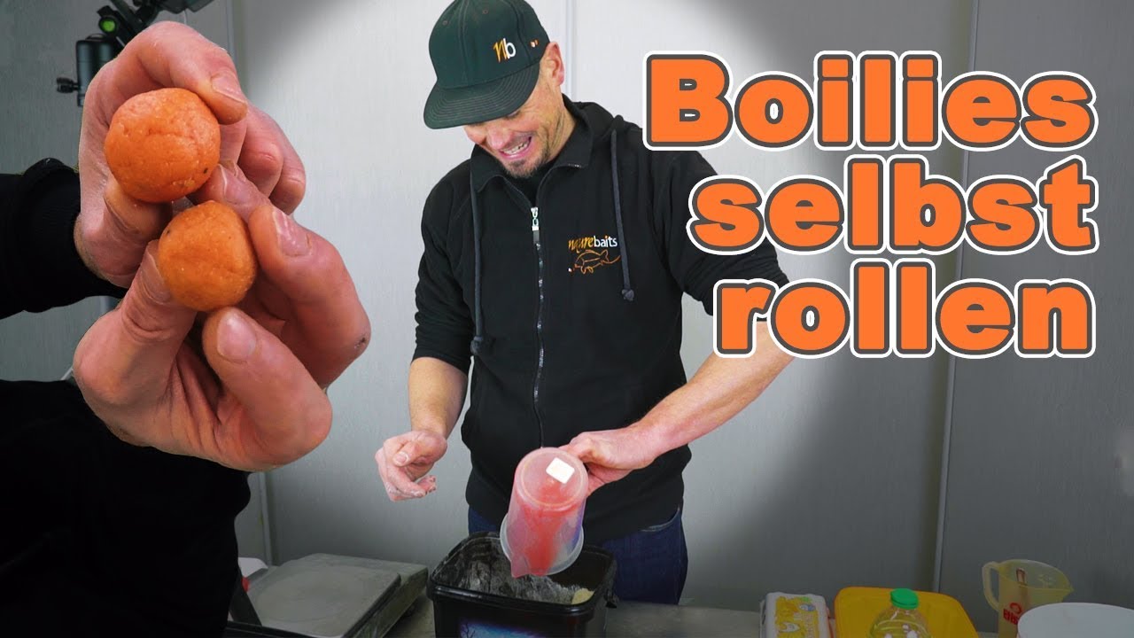Boilies selbst Rollen - Oldschool Style | Karpfen Angeln Köder Boilie