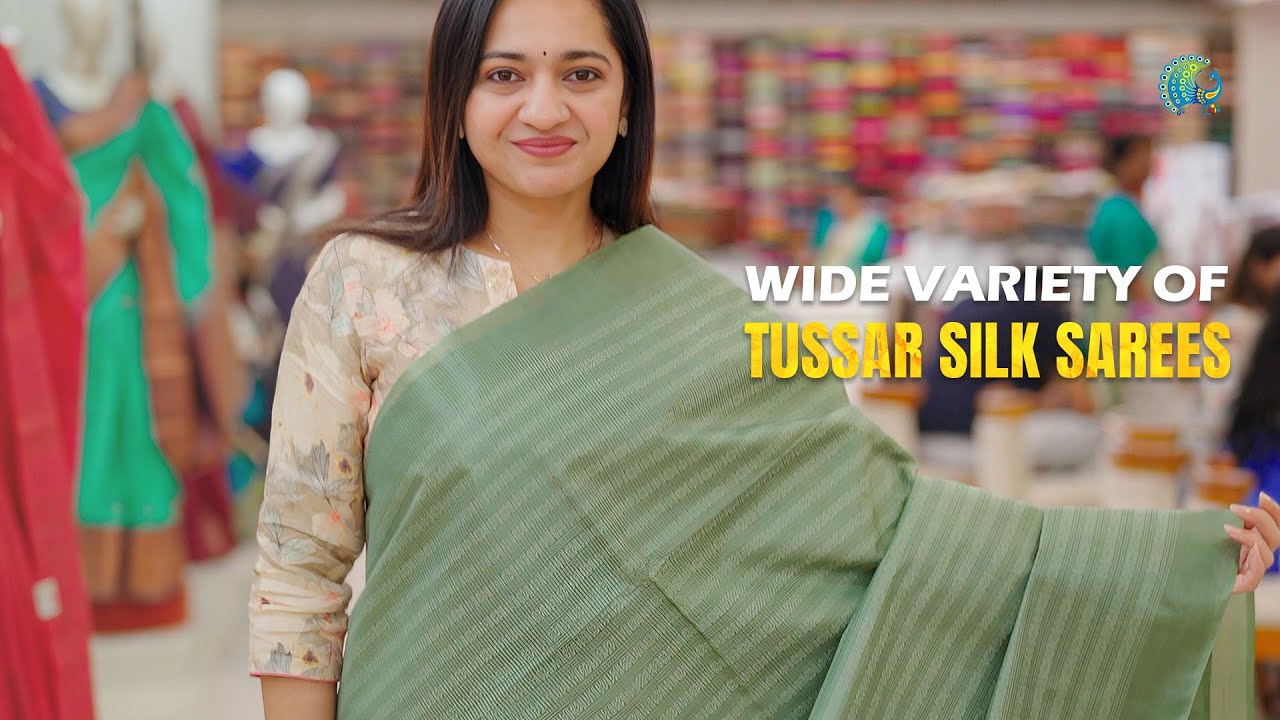 Tussar Silk Sarees Perfect For All Climates