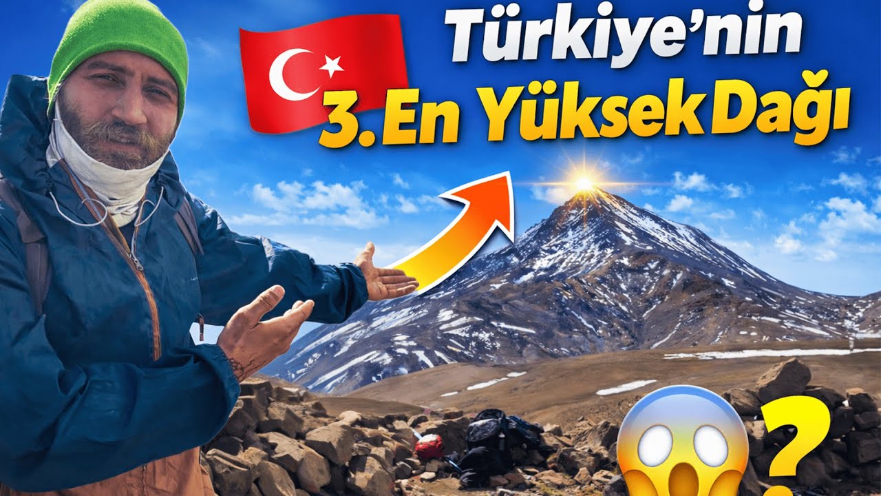 Süphan Dağı’na Tırmandım | Türkiye’nin En Yüksek 3. Dağı