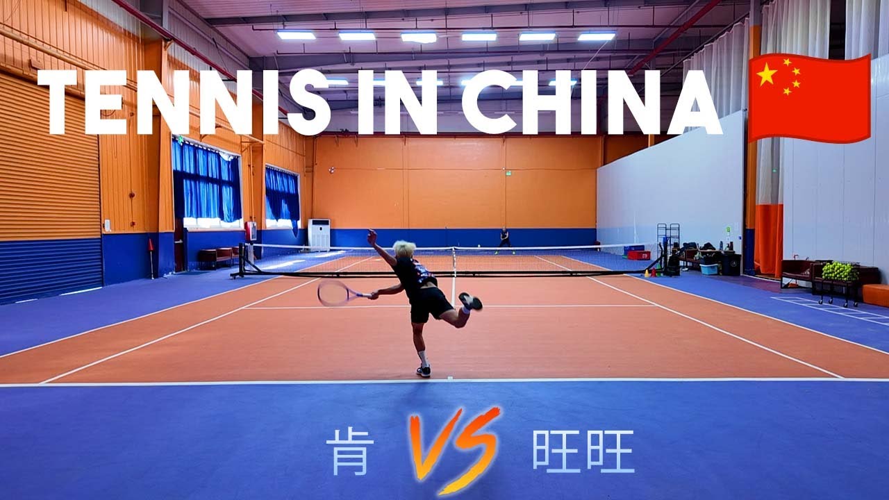 TENNIS IN CHINA 🇨🇳 this is rough.... 😷🥶