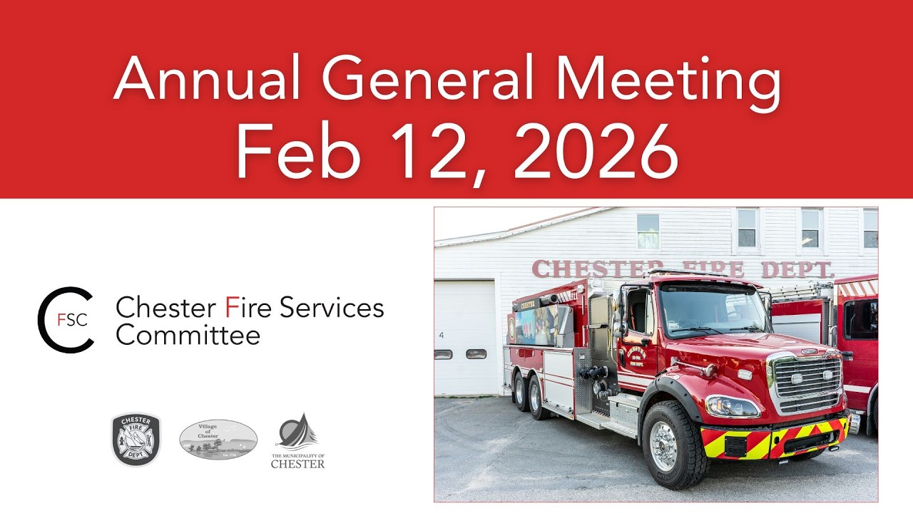 Chester Fire Services Committee - 2026 AGM - Feb 12, 2026
