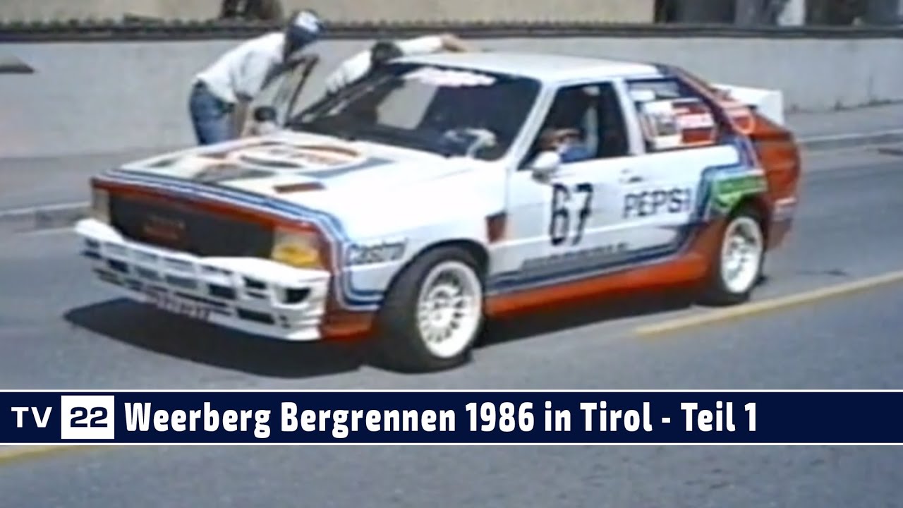 MOTOR TV22: Weerberg Rennen 1986 - Bergrennen in Tirol (Teil 1)