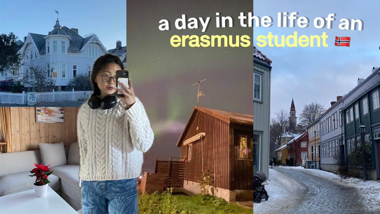 the vault: spend a day with me in trondheim during exam season - cooking, library, gym