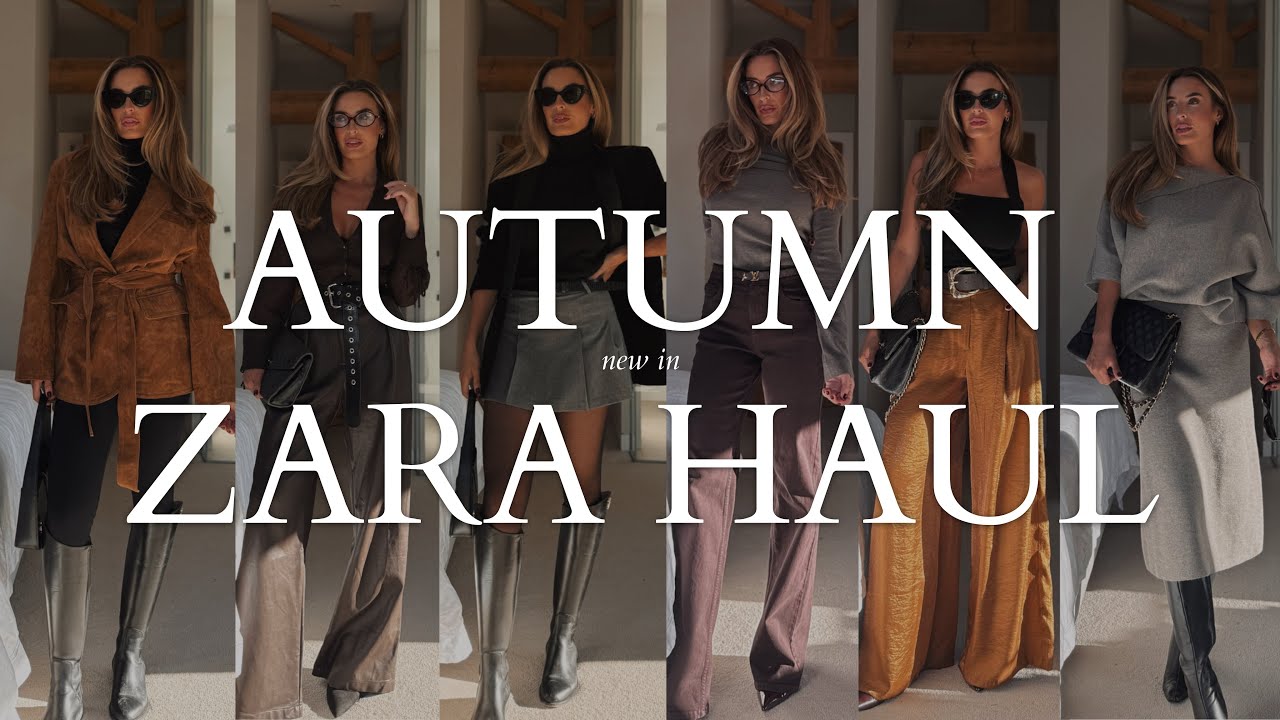 ОСЕННЯЯ КОЛЛЕКЦИЯ ZARA | Новинки в фаворитах: примерка и как я буду выглядеть 🤎