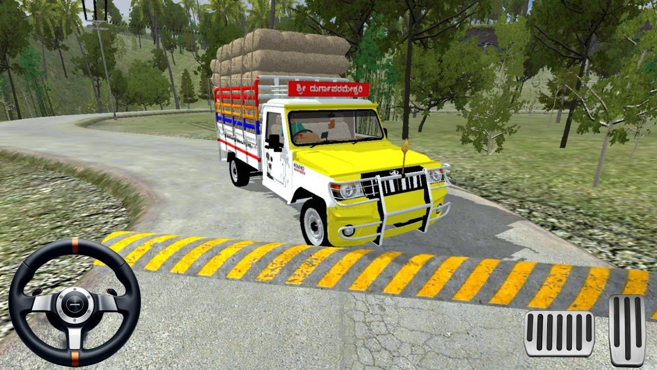 Dengerous Speed Breaker Map Mod Bussid Gameplay | Bus Simulator Indonesia | Mahindra Bolero PicupMod