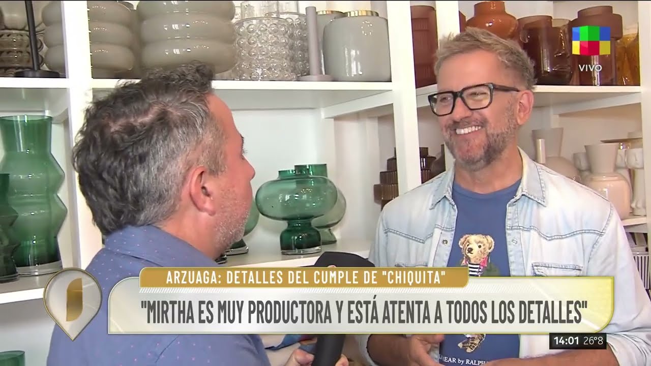 🔥 DETALLES DE LOS PREPARATIVOS DEL CUMPLE DE MIRTHA LEGRAND