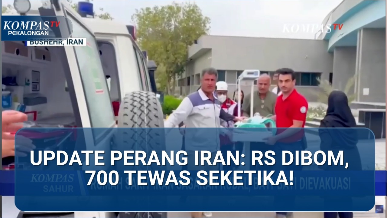 Gawat! RS di Iran Jadi Sasaran Rudal, 10 Fasilitas Hancur