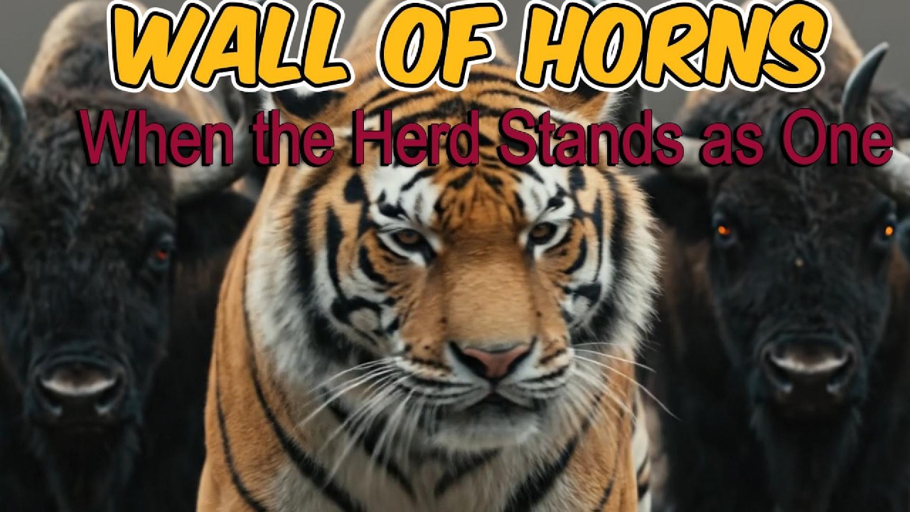 Wall of Horns – When the Herd Stands as One