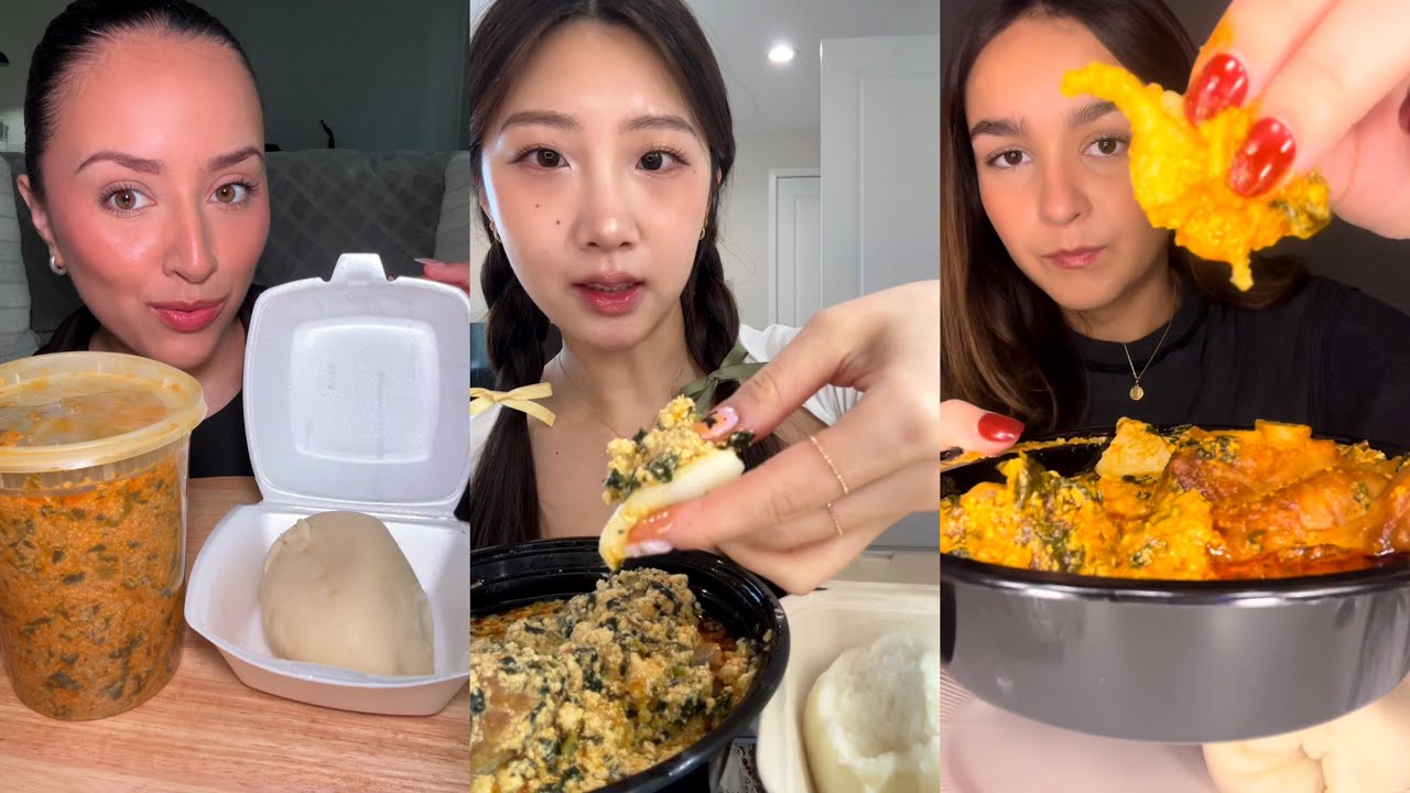 TIKTOK Fufu Mukbang Compilation!