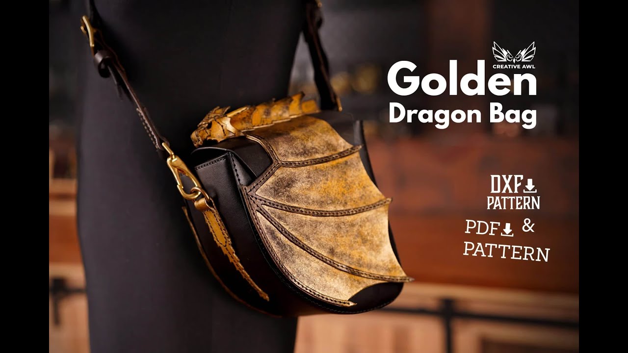 Leather Golden Dragon Bag DIY
