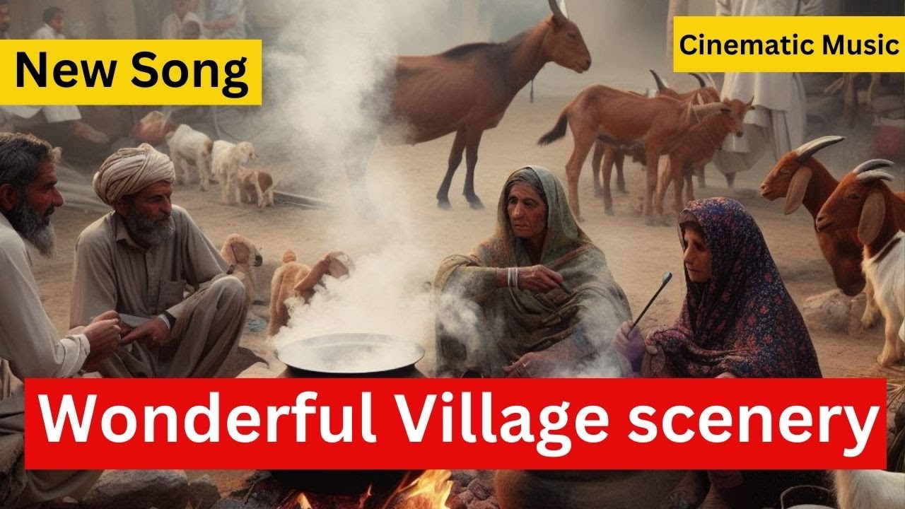 Wonderful Village scenery With Cinematic Music || New Song 2023