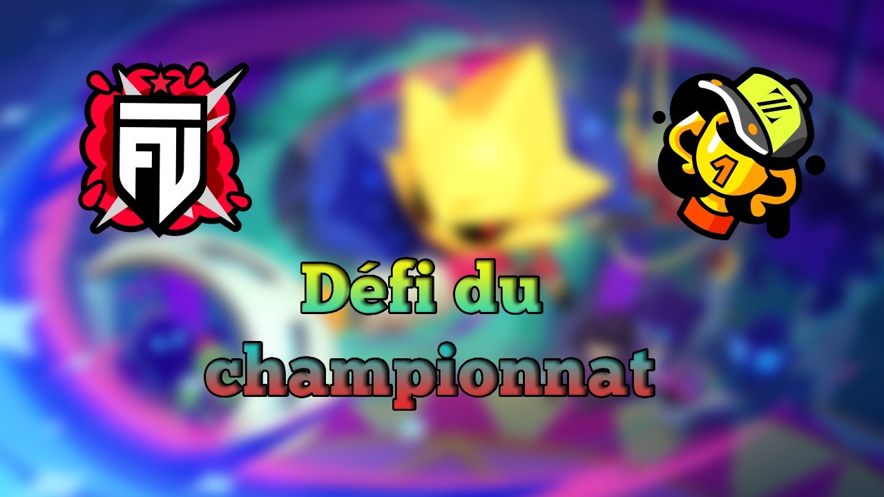 Je fais le DEFI du CHAMPIONNAT sur BRAWL STARS !!! (Flop)