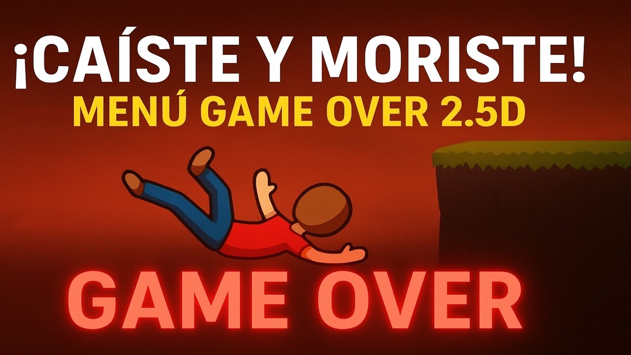 FALLING KILLS YOU! 😱 REALISTIC DEATH SYSTEM and GAME OVER in Unreal Engine 5 | 2.5D Series