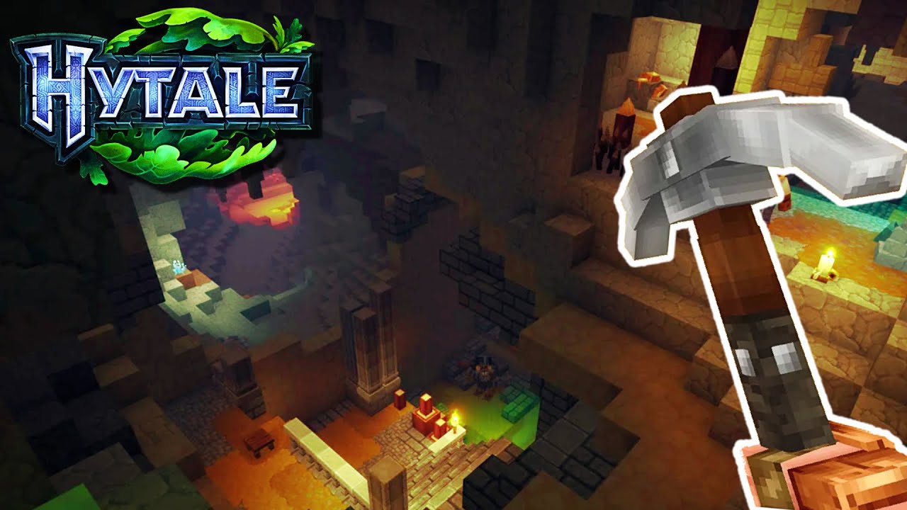 Caves Are Scary...... | Hytale Survival