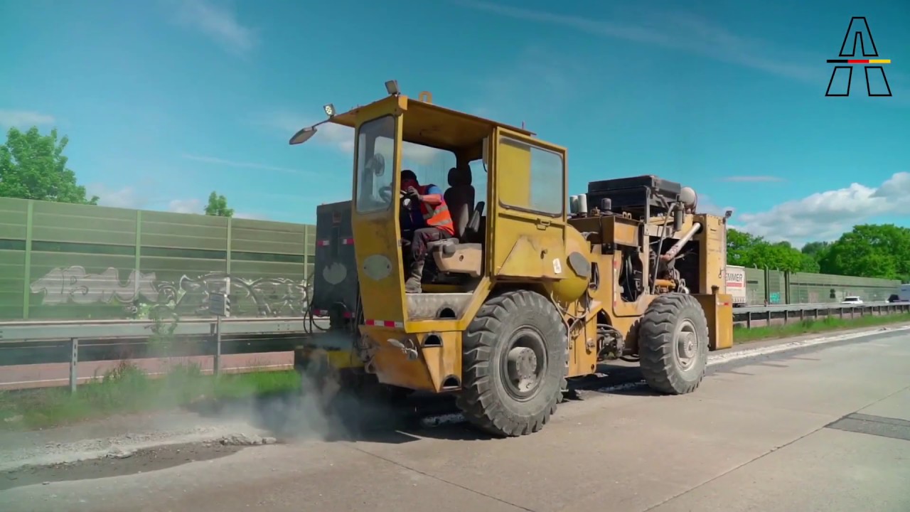 Der Specht - Resonanzbrecher auf der A1 Lübeck