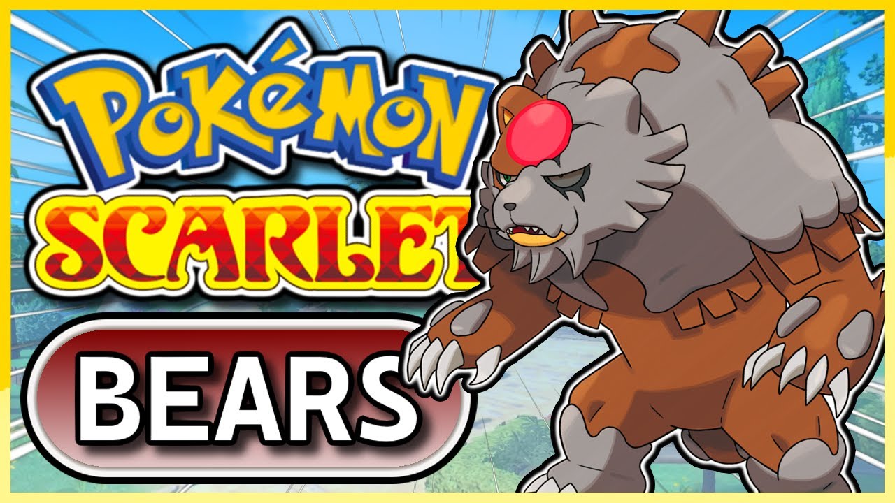 Pokémon Scarlet - Bears ONLY - Hardcore Nuzlocke