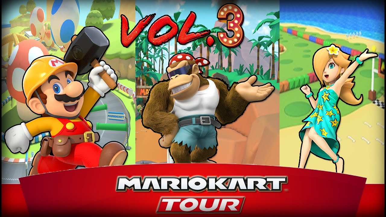 Mario Kart Tour - All TOUR Musics (Hammer Bro - Marine) - Vol.3