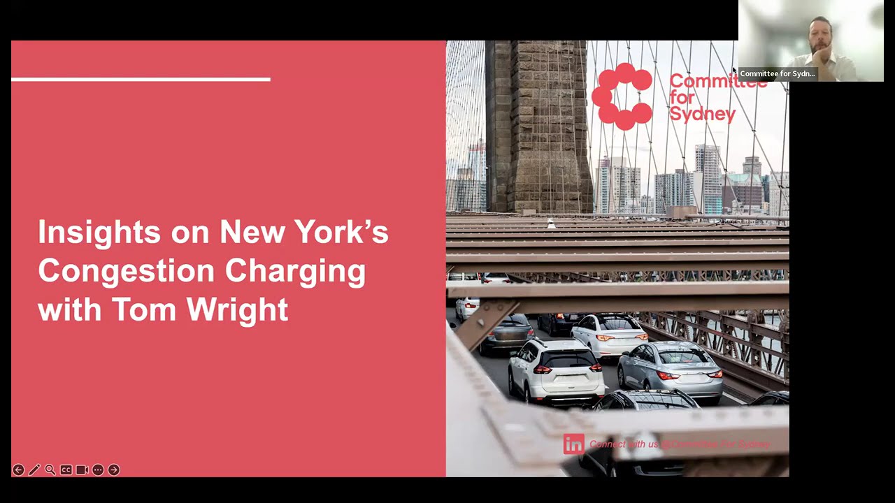 Driving Change: Insights on New York’s congestion charging with Tom Wright