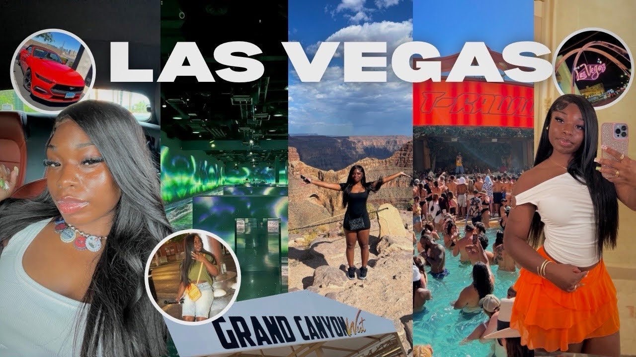 Travel Vlog✈️: A Week in LAS VEGAS | Dayclub w TYGA, TAO, Grand Canyon, Arte Museum, Outfits, GRWM 