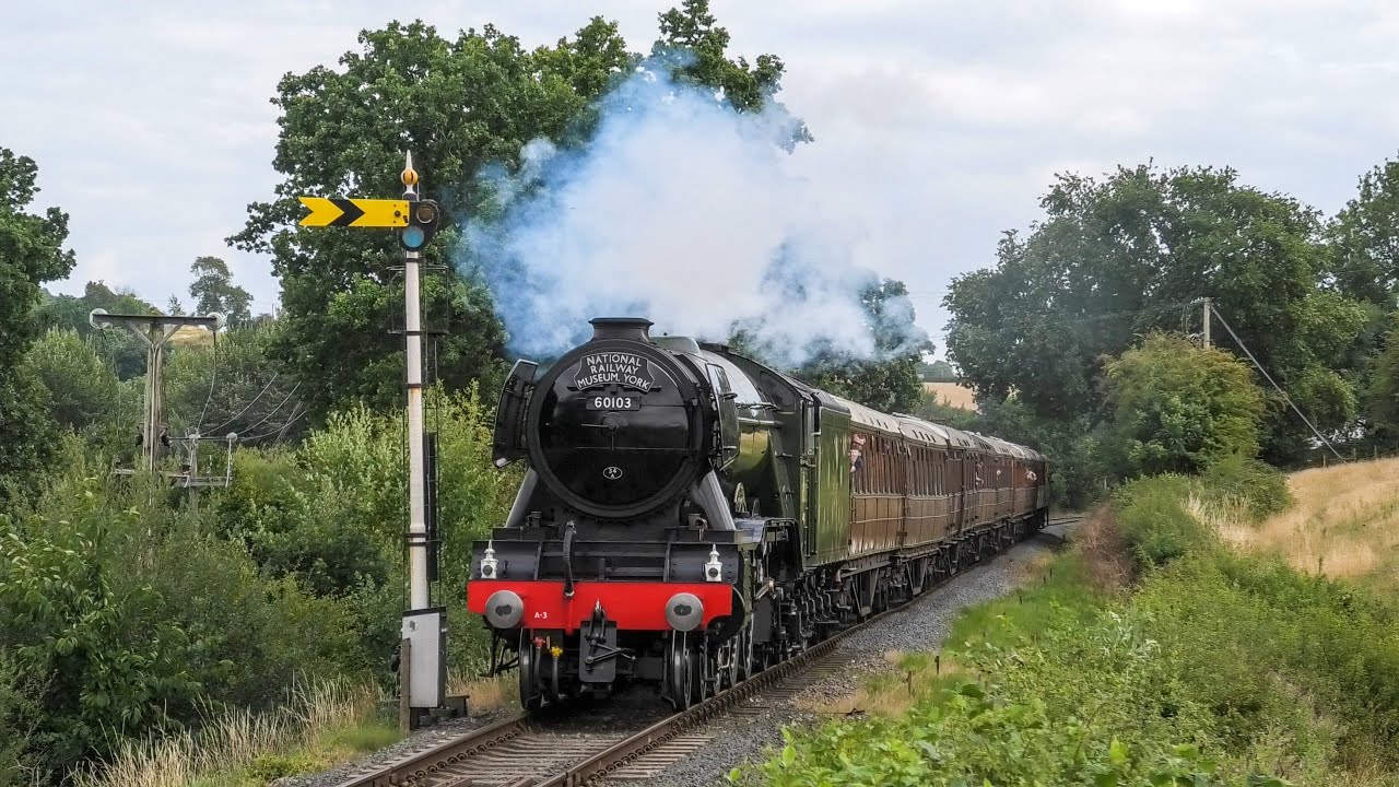 Flying Scotsman Returns To The Severn Valley Railway !