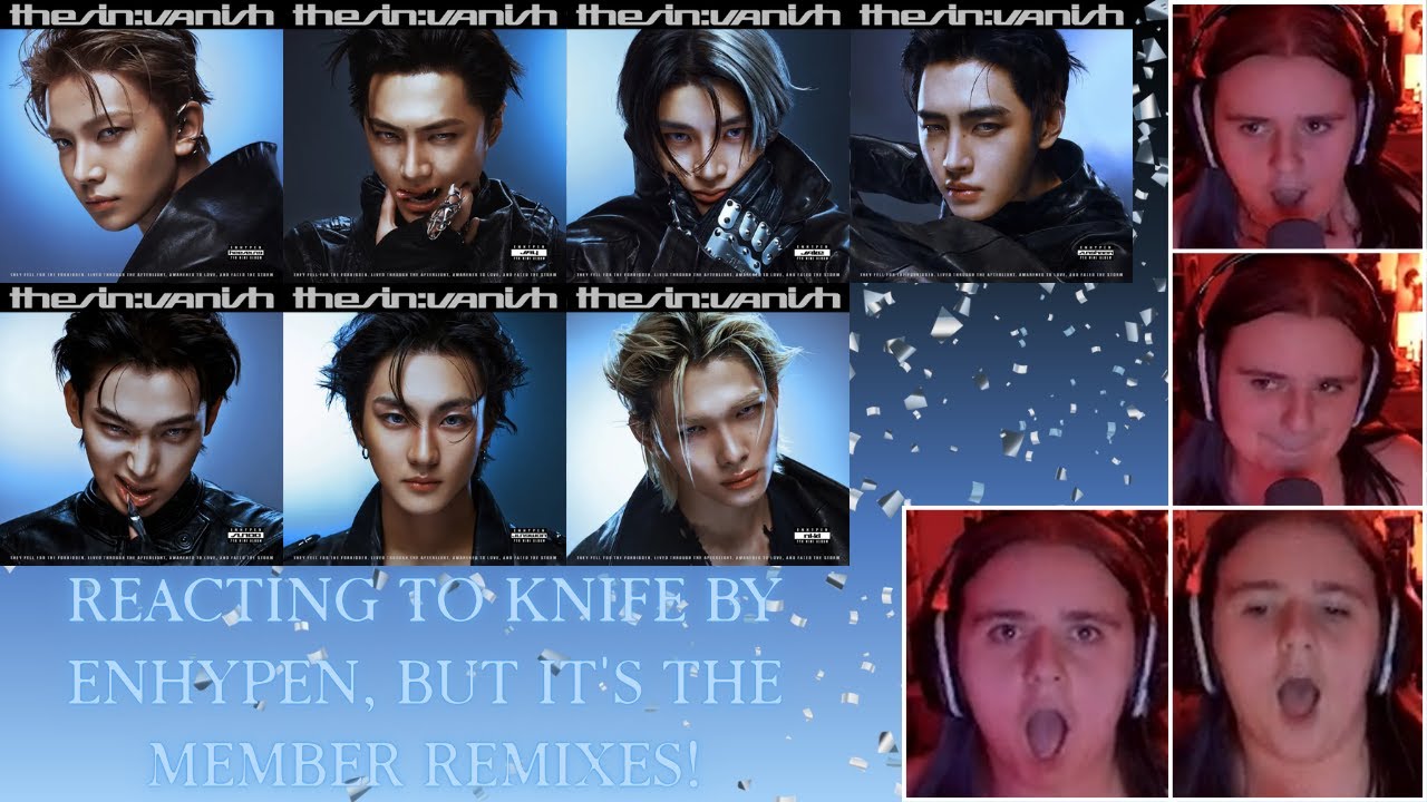 REACTING TO KNIFE BY ENHYPEN, BUT IT'S THE MEMBER REMIXES!