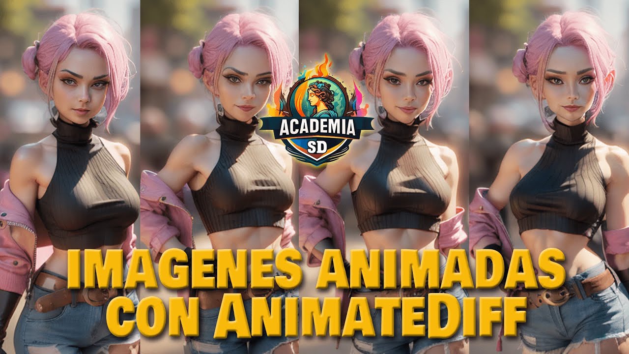 Imágenes animadas con AnimateDiff - CURSO DE STABLE DIFFUSION - CAPÍTULO 27