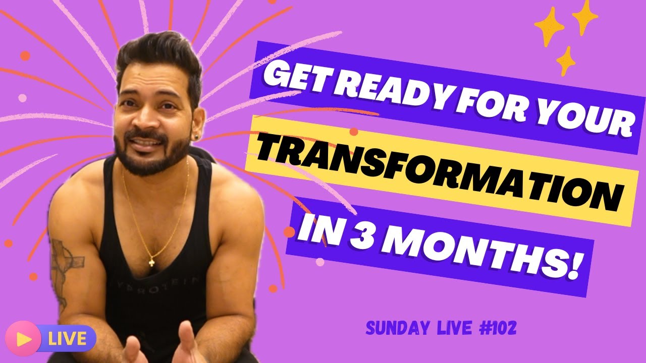 Get ready for your transformation. Fix Pigmentation in 3 months. Sunday Live #102
