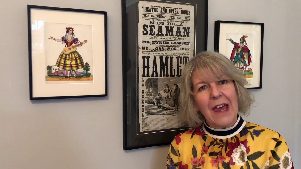 Janice Norwood introduces her book 'Victorian touring actresses'