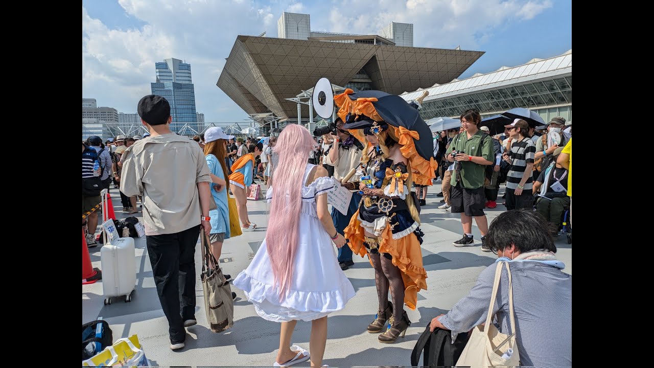 [コミケ104] コスプレエリアを回っていきます「Comic Market」2024/8/11