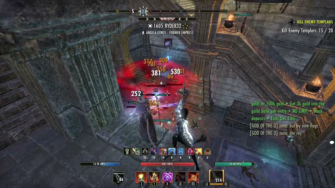 Ranged Bomb Blade having fun