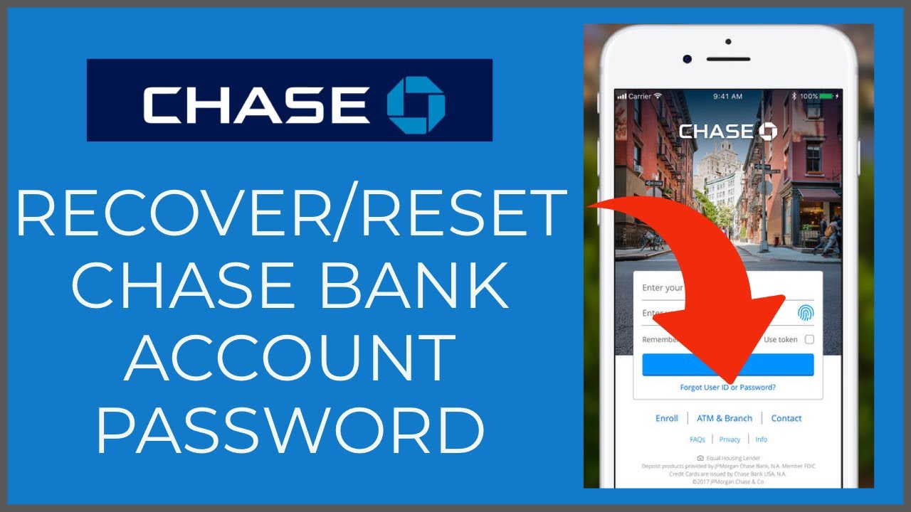 How to Reset Forgotten Chase Bank Online Banking Password? Chase Bank Account Recovery Tutorial 2022